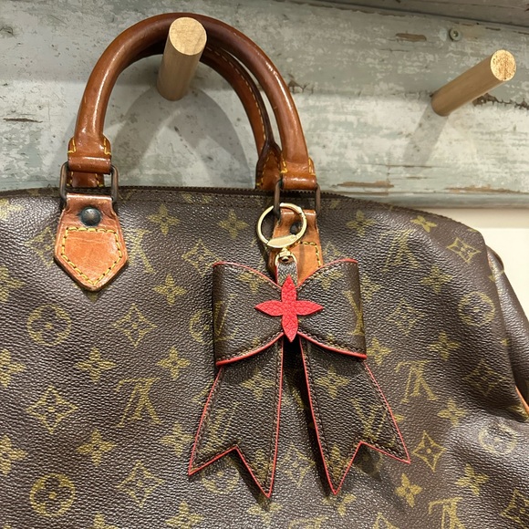 Accessories - New design Leather Bow Bag Charm or Key Chain Accessory